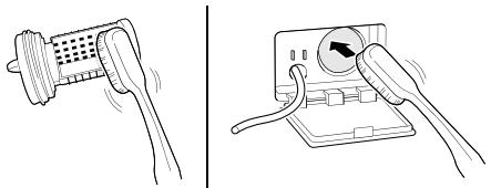 LG F94B15WH - Nettoyer le filtr de la pompe de vidange et executer une évacuation d'eau d'urgence - 4
