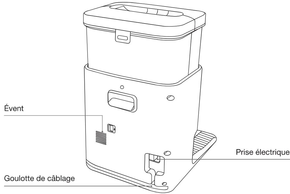 ECOVACS DEEBOTN30PROOMNI - Station (arrière) - 1