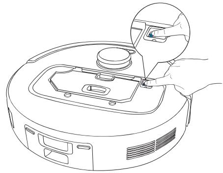 ECOVACS DEEBOTN30PROOMNI - Bouton de réinitialisation - 1