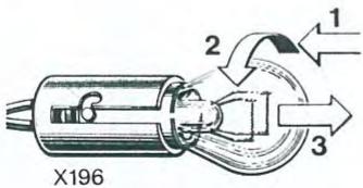 ALFA ROMEO Alfetta GT GTV(1980-1987) - Feux de route (feux intéleurs) - 1