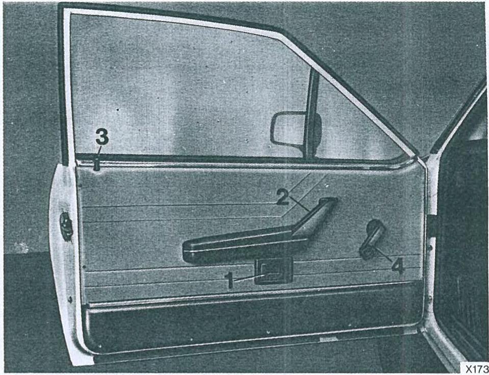 ALFA ROMEO Alfetta GT GTV(1980-1987) - PORTES ET VITRES - 1