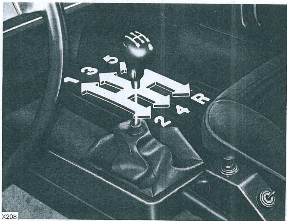 ALFA ROMEO Alfetta GT GTV(1980-1987) - LEVIER DE CHANGEMENT DE VITESSE - 1