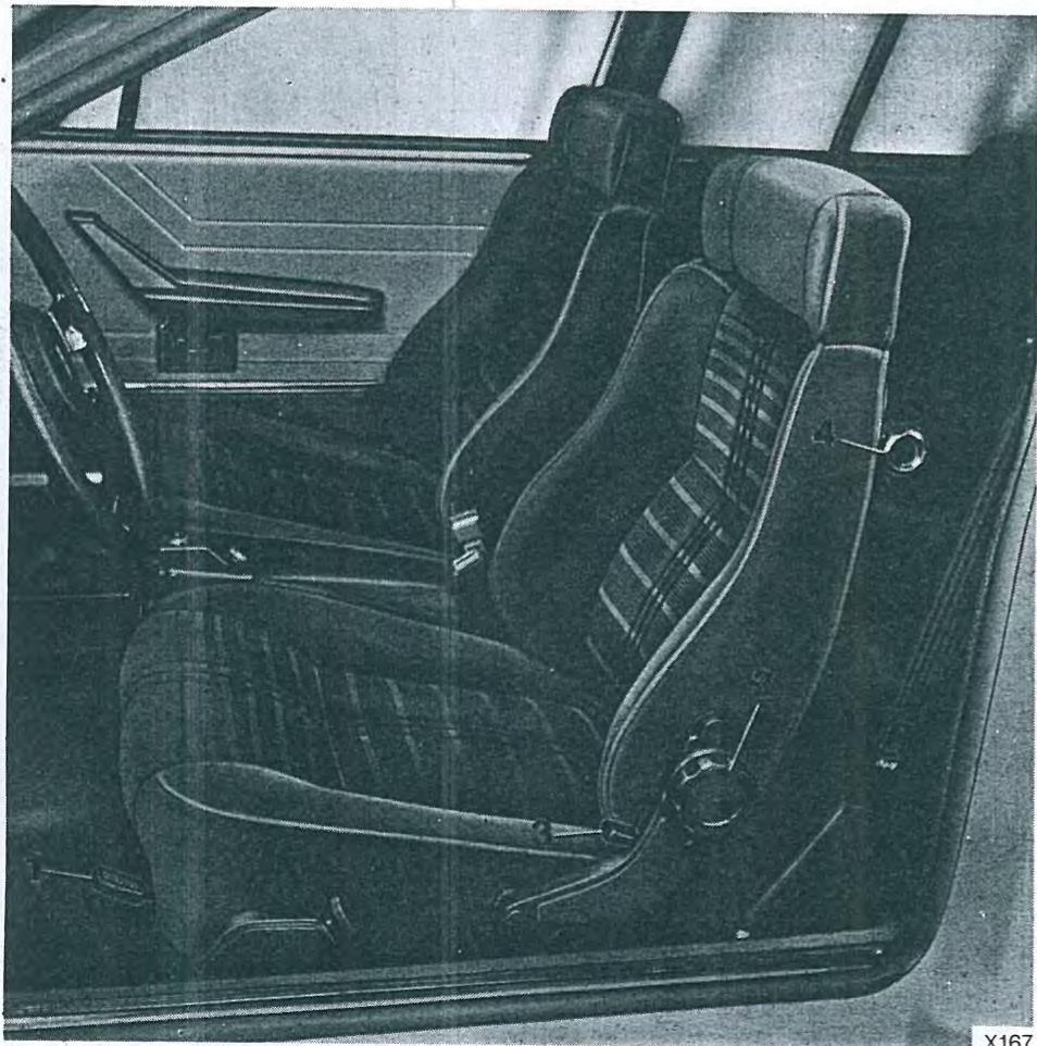 ALFA ROMEO Alfetta GT GTV(1980-1987) - SIEGES AVANT - 1