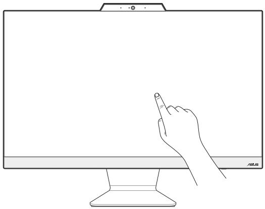 ASUS A3402WVAKWPC176W - Utiliser l'écran tactile (sur certains modèles) - 1