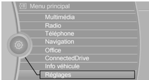 BMW X1 Phase 1 (2015-2019) - Réglage de l'heure - 2
