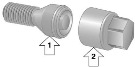 BMW X1 Phase 1 (2015-2019) - Antivol de roue - 1