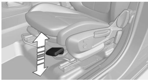 BMW X1 Phase 1 (2015-2019) - Inclinaison du siège - 1