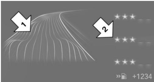 BMW X1 Phase 1 (2015-2019) - Affichage sur l'écran de contrôle - 1