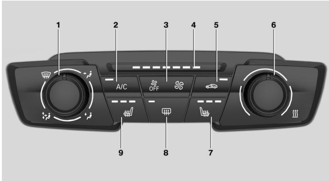 BMW X1 Phase 1 (2015-2019) - Climatisationur - 1