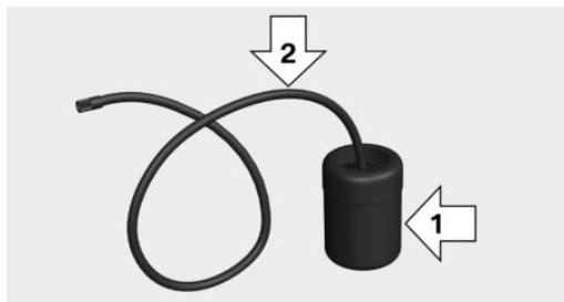 BMW X1 Phase 1 (2015-2019) - Réserveir de produit d'étanchéité - 1
