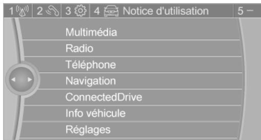 BMW X1 Phase 1 (2015-2019) - Affichage de l'assignation des touches - 1