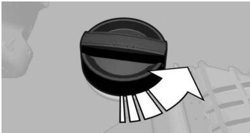 BMW X1 Phase 1 (2015-2019) - Ouvrir l'orifice de replissage d'huile - 1