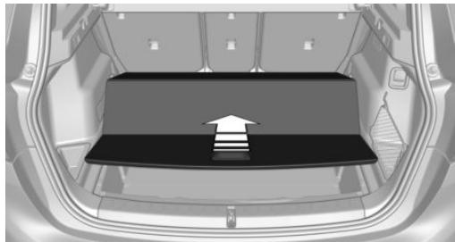 BMW X1 Phase 1 (2015-2019) - Rangement sous le plancher du compartment à bagages - 1