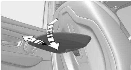 BMW X1 Phase 1 (2015-2019) - Régler l'inclinaison - 1