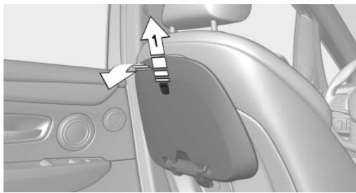 BMW X1 Phase 1 (2015-2019) - Rabattement vers l'extérieur - 1