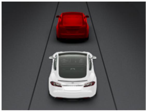 TESLA Model S (2016-2021) - Avertissement de collision frontale - 1