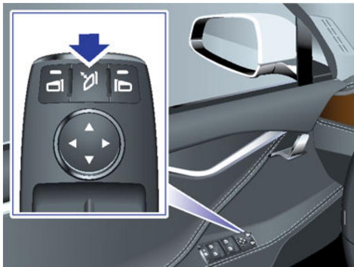 TESLA Model S (2016-2021) - Réglage des rétroviseurs extérieurs latéraux - 2