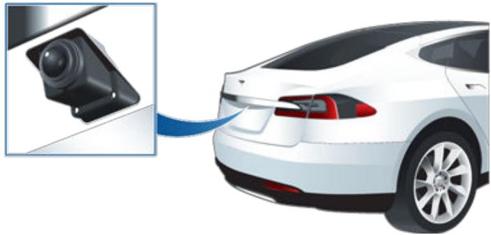 TESLA Model S (2016-2021) - Emplacement de laamera - 1