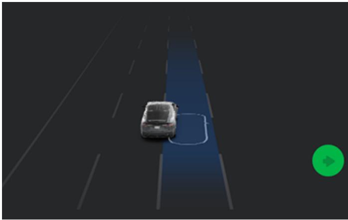 TESLA Model S (2016-2021) - Changements de voie - 1
