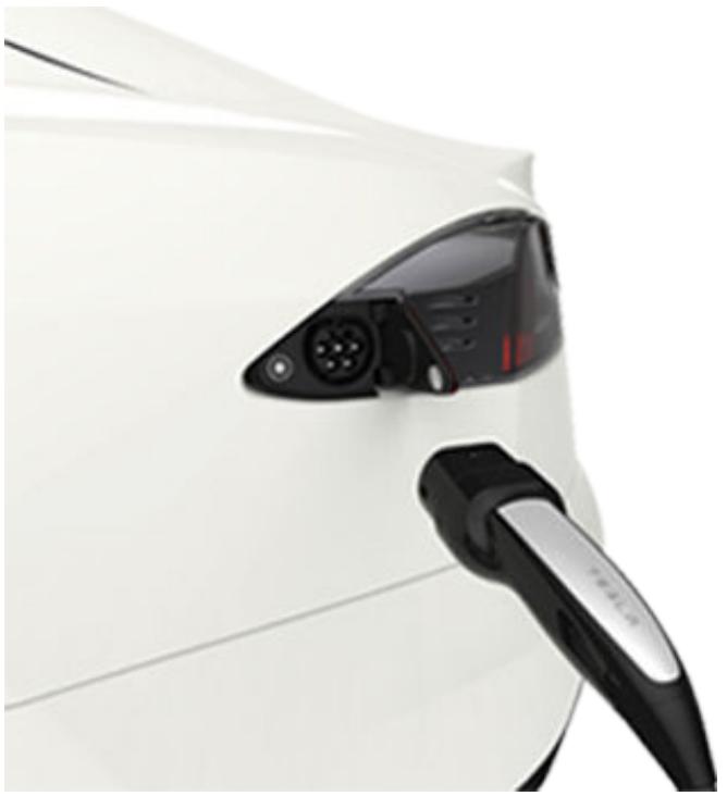 TESLA Model S (2016-2021) - Ouverture de la trappe de la prise de recharge - 2