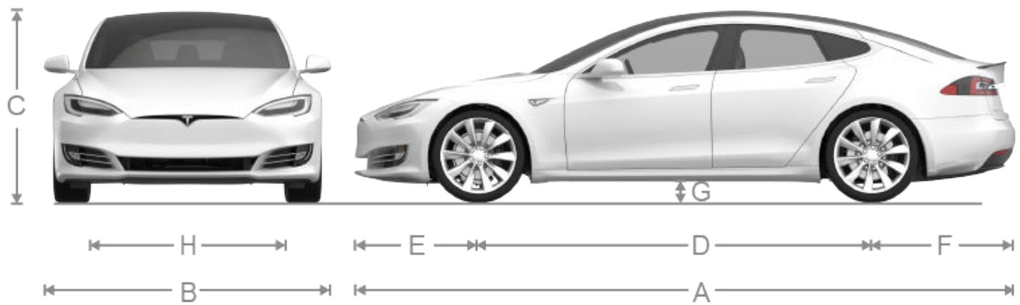 TESLA Model S (2016-2021) - Barres de"Toit - 2