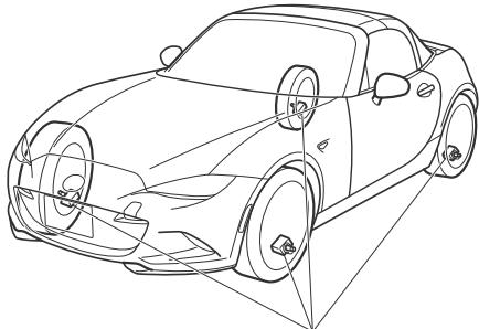 MAZDA MX-5 (2015-2018) - Système de surveillance de pression des pneus* - 1