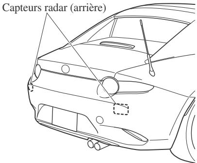 MAZDA MX-5 (2015-2018) - Capeurs radar (arrière)* - 1