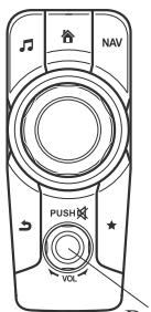 MAZDA MX-5 (2015-2018) - Fonctionnement du bouton de volume - 1