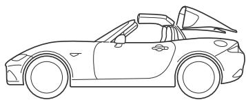 MAZDA MX-5 (2015-2018) - Affichage de fonctionnement du toit (toit rigide) - 1