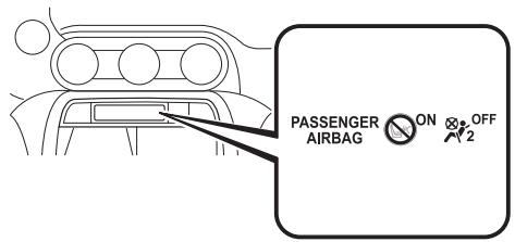 MAZDA MX-5 (2015-2018) - Si votre vehicule est également équipé d'un système de classification de l'occupant du siège du passager, se référer au Système de classification de l'occupant du siège du passager (page 2-60) pour plus de détails. - 1