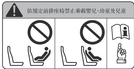 MAZDA MX-5 (2015-2018) - Toujours vérifier que le témoin de désactivation du coussin d'air du passager OFF est allumé lors de l'utilisation d'un système de dispositif de sécurité pour enfants (avec système de classification de l'occupant du siège du passager): - 2
