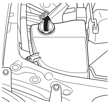 MAZDA MX-5 (2015-2018) - N'utiliser que du liquide de lave-glace ou de I'eau pure dans le réservoir de liquide: - 1