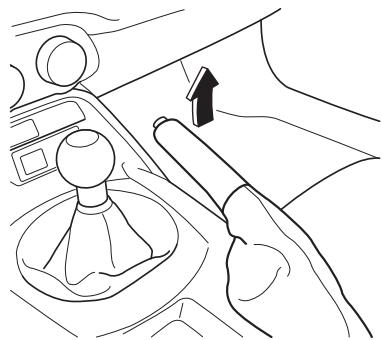 MAZDA MX-5 (2015-2018) - Application du frein de stationnement - 1