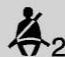 CHEVROLET Traverse (2014-2017) - Témoin de l'état du sac gonflable du passager - 1