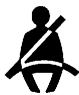 CHEVROLET Traverse (2014-2017) - Témoin de rappel de bouclage de la ceinture de sécurité du conducteur - 1