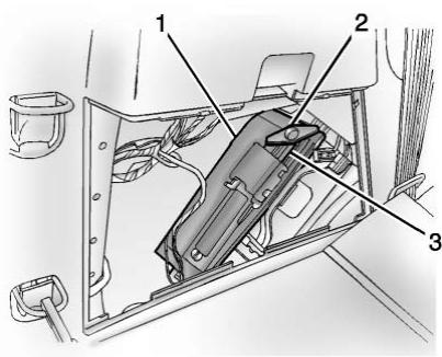CHEVROLET Traverse (2014-2017) - Emplacement des outils - 1