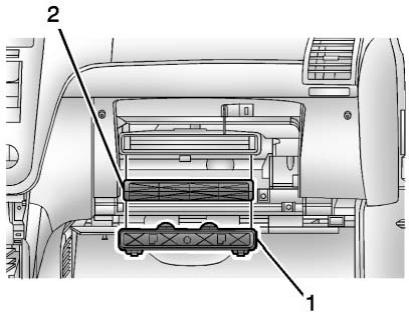 CHEVROLET Traverse (2014-2017) - Filtre à air de l'habitacle - 2