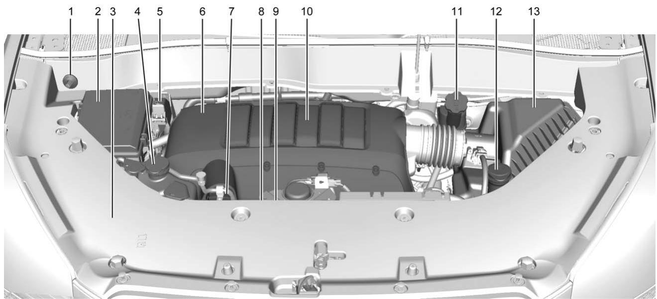 CHEVROLET Traverse (2014-2017) - Capot - 3