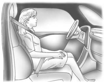 CHEVROLET Traverse (2014-2017) - Si le témoin d'activation est éteint en présence d'un occupant de taille adulte - 1