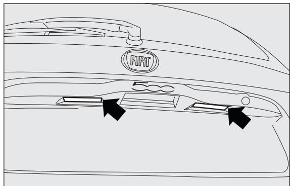 FIAT 500 3 (2007-2015) - PLAFONNIER DE L'HABITACLE - 1