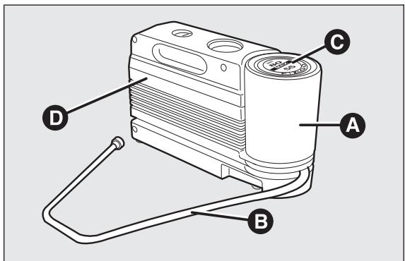 FIAT 500 3 (2007-2015) - KIT DE RÉPARATION RAPIDE DES PNEUS FIX&GO automatic - 1