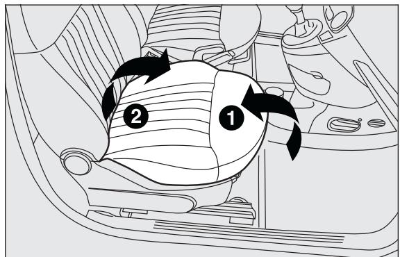 FIAT 500 3 (2007-2015) - COMPARTIMENTS PORTE-GOBELETS/ PORTE-BOUTEILLES - 1