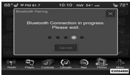 DODGE Journey (2014) - Jumelage (lien) du système uconnect MD phone à un téléphone mobile - 2