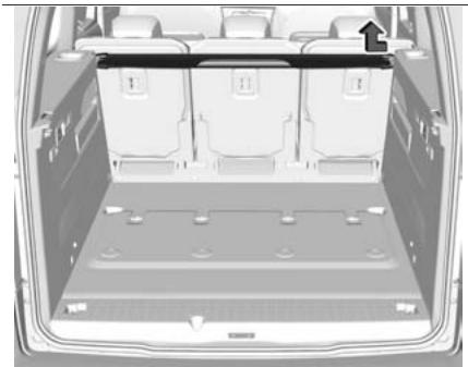 FIAT Doblo 3 (2023) - Dépose du cache-bagages - 1