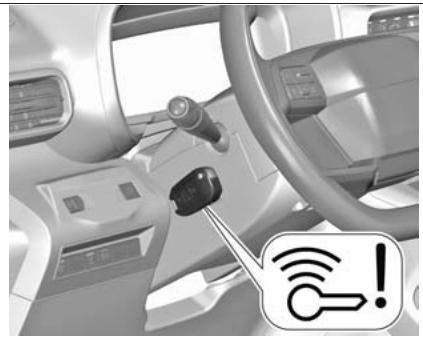 FIAT Doblo 3 (2023) - Utilisation de vehicules à système à clé électronique en cas de panne - 1