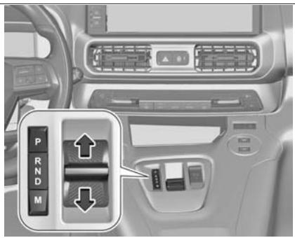 FIAT Doblo 3 (2023) - Sélecteur de vitesse - 1
