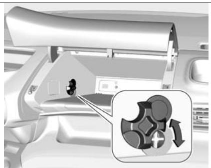 FIAT Doblo 3 (2023) - Bouche d'aération de la boîte à gants - 1