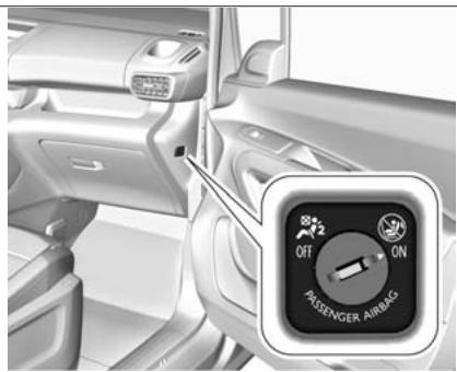 FIAT Doblo 3 (2023) - Désactivation d'airbag - 1