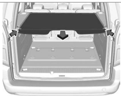 FIAT Doblo 3 (2023) - Fermetre du cache-bagages - 1