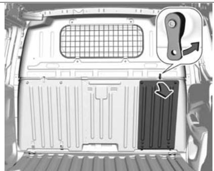 FIAT Doblo 3 (2023) - Dépose du volet - 1